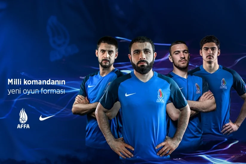 Azərbaycan milli komandasının yeni formaları nümayiş olunub