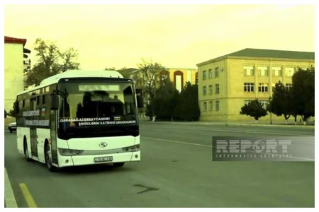 Şəhid valideynləri Naxçıvandan Şuşaya yola düşüb 