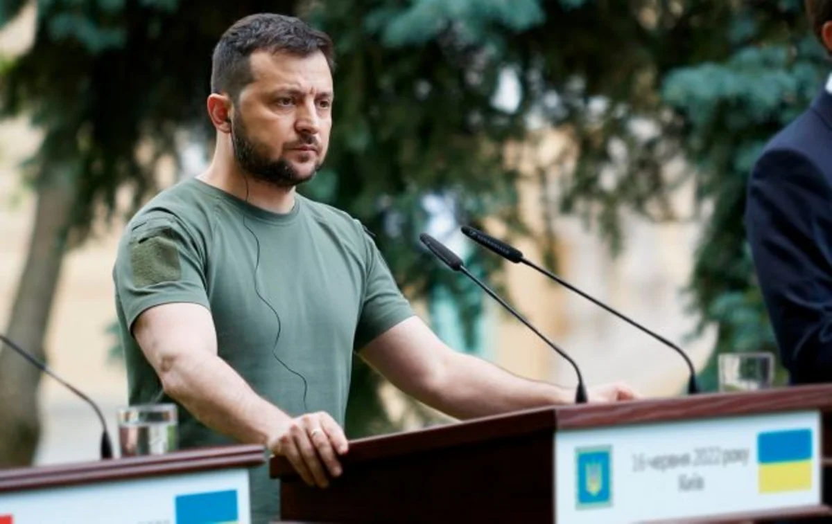 Zelenski Quterreşə əsirlərlə bağlı müraciət edib