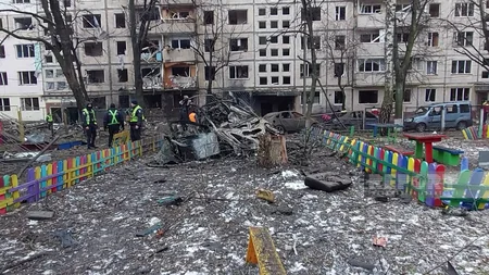 Kiyevə hücum nəticəsində azərbaycanlılara məxsus evlər də dağılıb - FOTOREPORTAJ