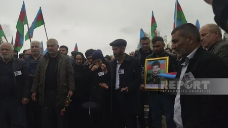 I Qarabağ müharibəsində itkin düşmüş döyüşçünün nəşi 30 ildən sonra Füzulidə dəfn olunub - YENİLƏNİB