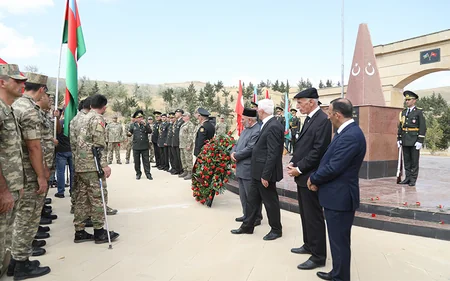 Azərbaycan və Türkiyə hərbçiləri Pirəkəşküldən Acıdərəyə yürüş edib