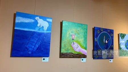 Bakıda “Bizim Yaşıl Planetimiz” adlı rəsm sərgisi təşkil olunub