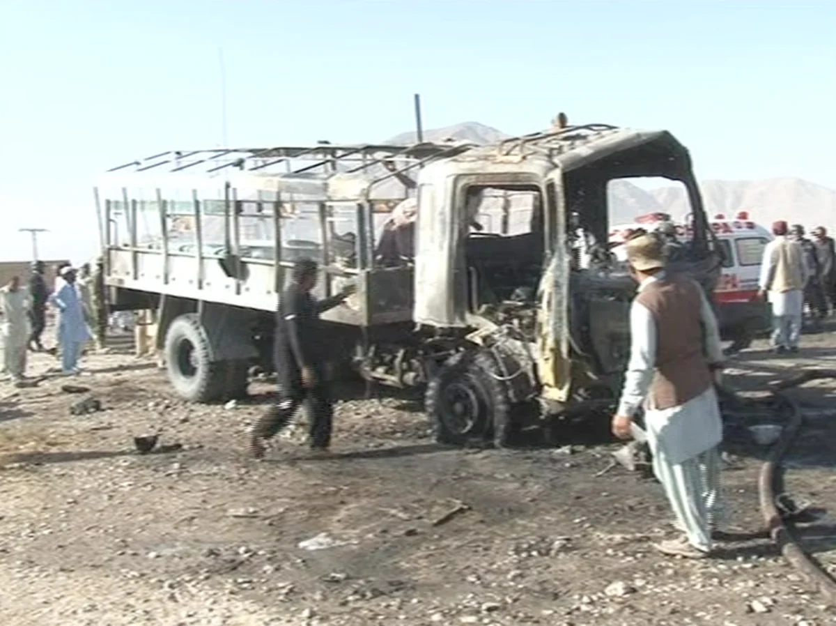 6 policemen killed, 22 wounded in Pakistan suicide blast