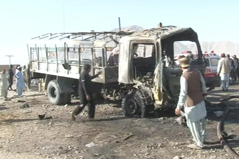 Pakistanda terror aktı törədilib, azı 6 polis öldürülüb, 22 nəfər yaralanıb