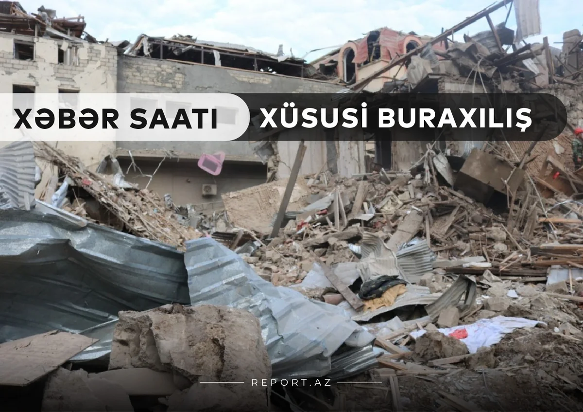 “Xəbər Saatı”: Gəncə terroru xarici mətbuatda