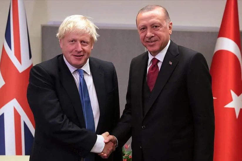 Эрдоган и Джонсон обсудили ситуацию в Нагорном Карабахе