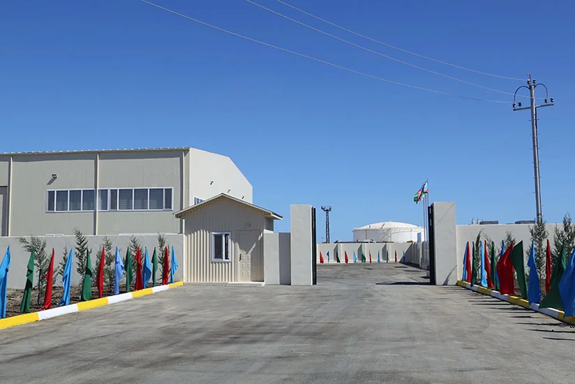 Opens Repair and Maintenance Center for fighting vehicles of Azerbaijani Army