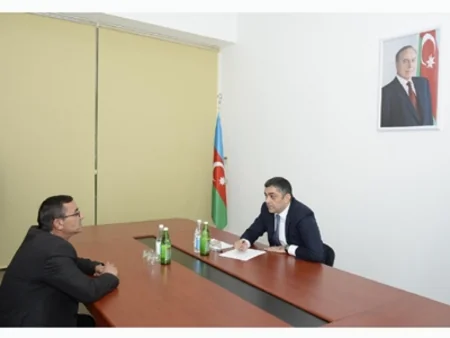 ​Rabitə və yüksək texnologiyalar naziri Sabirabadda vətəndaşlarla görüşüb