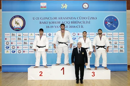 Cüdo üzrə Bakı şəhər açıq birinciliyinə yekun vurulub