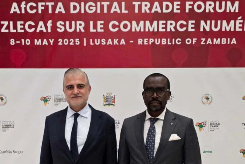 Tahir Gözel Zambiyada rəqəmsal sahədə tərəfdaşlıq danışıqlarında iştirak edib