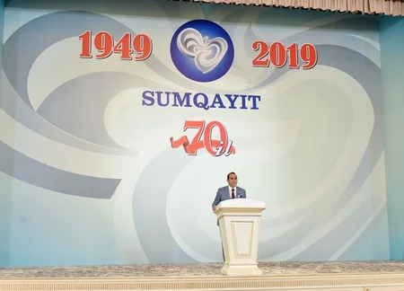 Prezident Sumqayıtın 70 illiyinə həsr olunan tədbirdə iştirak edib - YENİLƏNİB-2