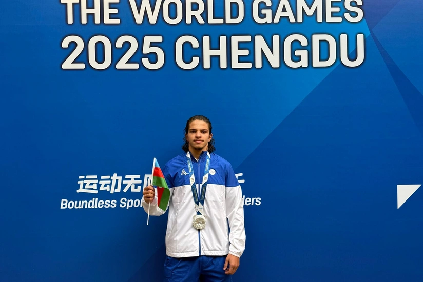 Azərbaycan kikboksçusu Dünya Oyunlarında gümüş medal qazanıb