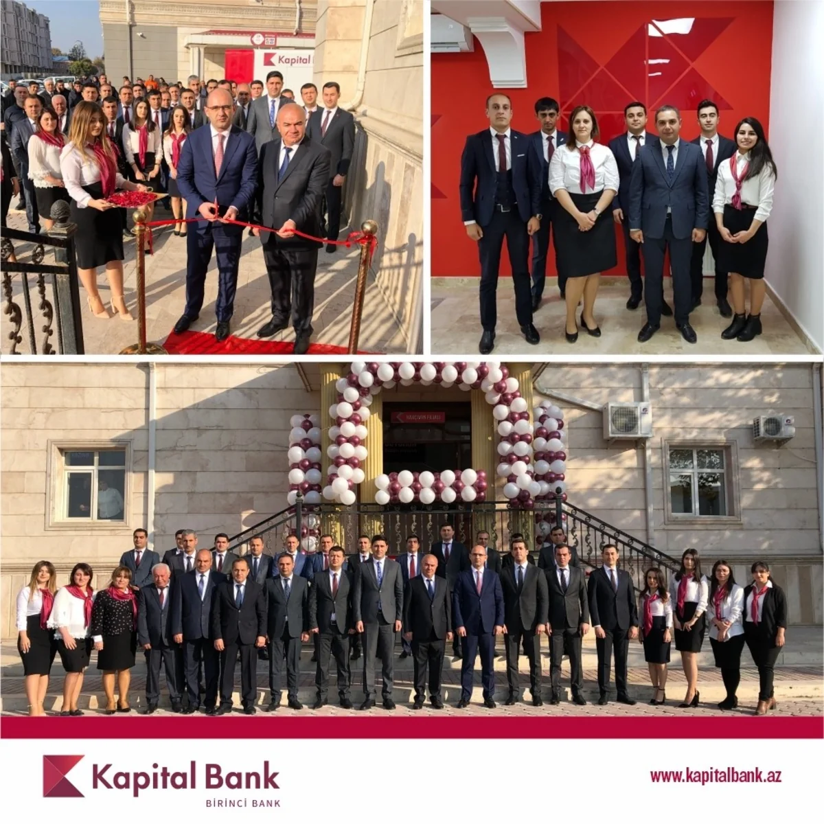 Kapital Bank Naxçıvandakı filiallarını yeniləməyə davam edir