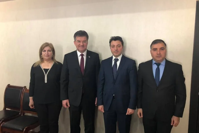 Dağlıq Qarabağın Azərbaycanlı İcmasının rəhbəri ATƏT sədri ilə görüşüb