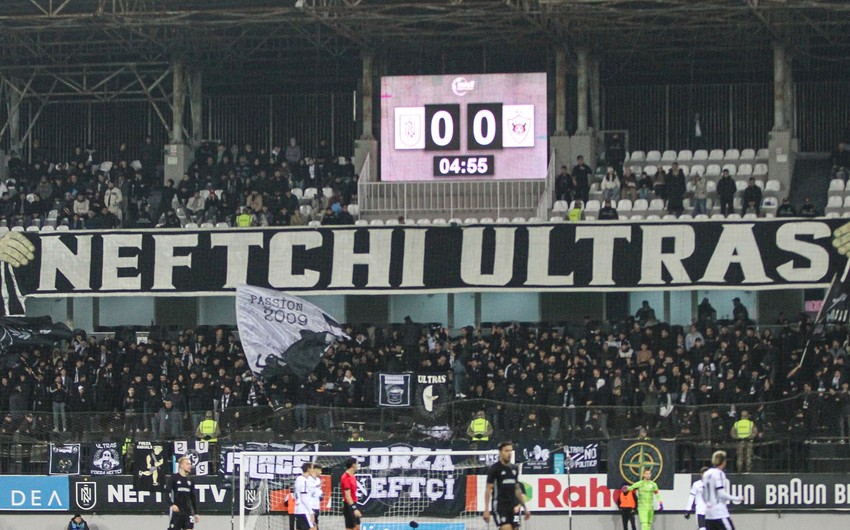 Neftçi - Qarabağ oyununda mövsümün azarkeş rekordu qeydə alınıb