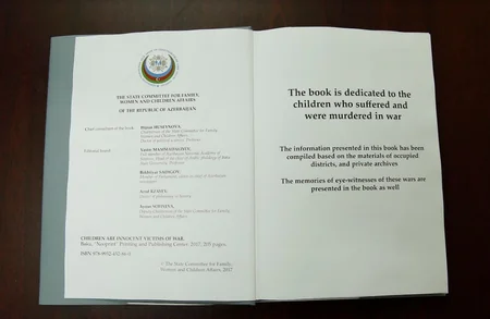“Uşaqlar müharibənin günahsız qurbanlarıdır” adlı kitab hazırlanıb