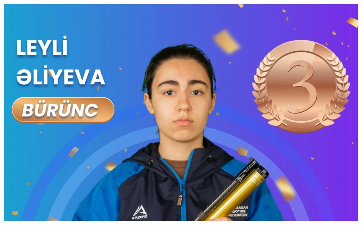Azərbaycanın güllə atıcısı: Avropa çempionatında medal qazanmaq üçün sona qədər mübarizə apardıq