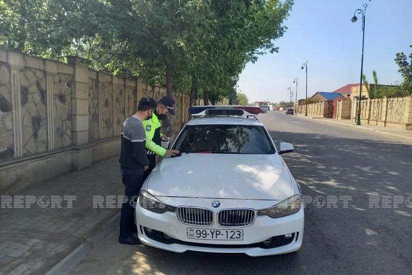 Yol polisi Biləsuvarda reyd keçirdi, sürücülər cərimələndi