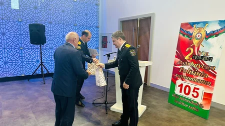 Qaxda Azərbaycan polisinin yaranmasının 105 illiyi qeyd olunub