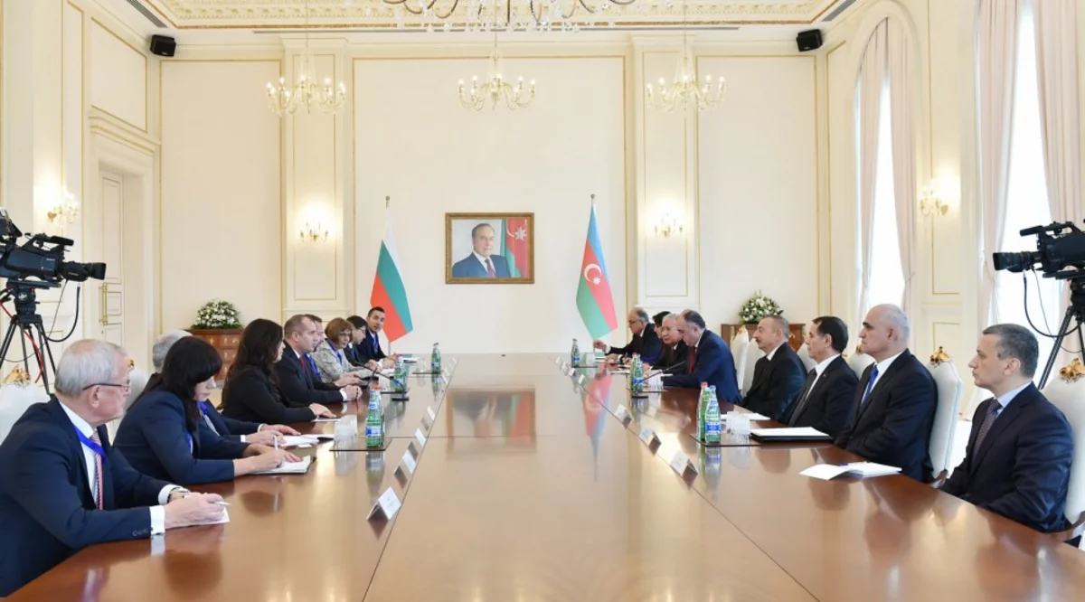 Presidents of Azerbaijan and Bulgaria met in expanded format