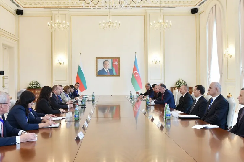 Presidents of Azerbaijan and Bulgaria met in expanded format