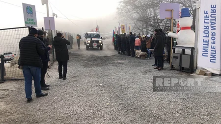 ICRC vehicles freely move from Lachin to Khankandi - UPDATED