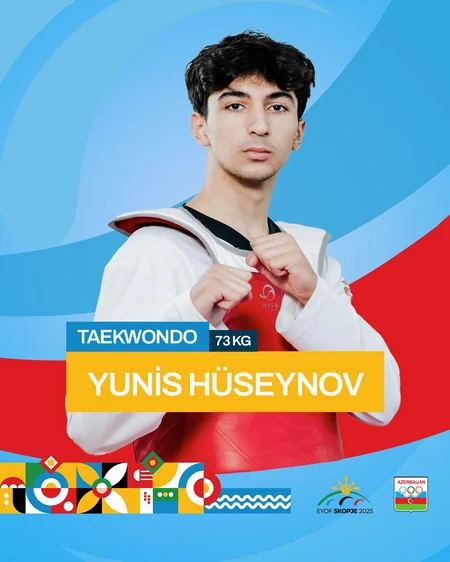 EYOF-da Azərbaycanı 8 taekvondoçu təmsil edəcək