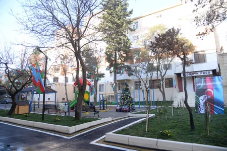 Bakıda növbəti abad həyət sakinlərin istifadəsinə verilib