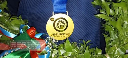 Avropa çempionu olan güləşçilərimiz Vətənə qayıdıblar