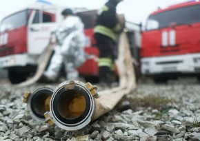 Пожар в Гадруте потушен