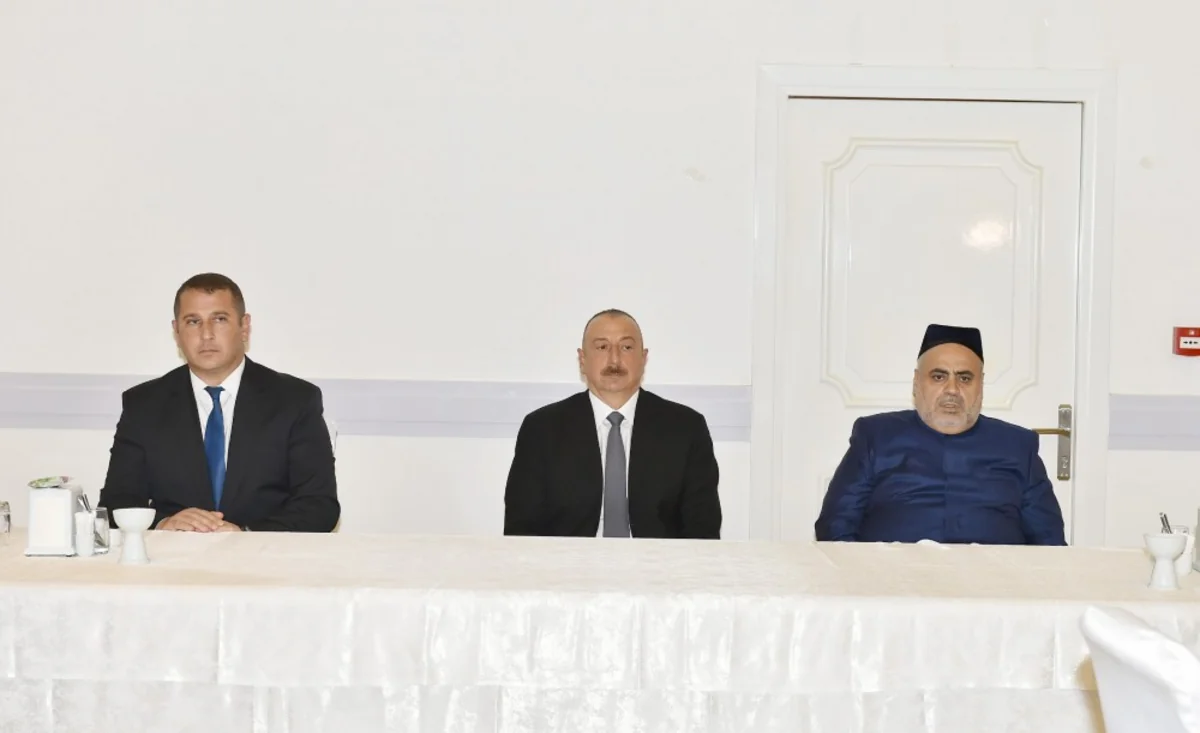 Prezident İlham Əliyev akademik Rəfiqə Əliyevanın qırx mərasimində iştirak edib