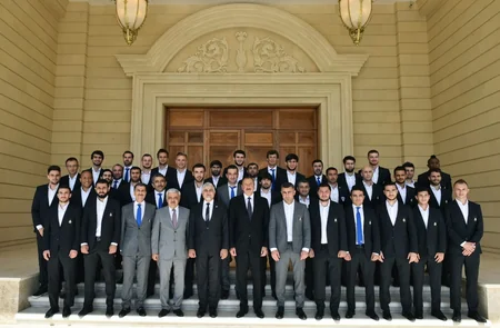 Prezident İlham Əliyev “Qarabağ” klubunun heyətini qəbul edib - ƏLAVƏ OLUNUB