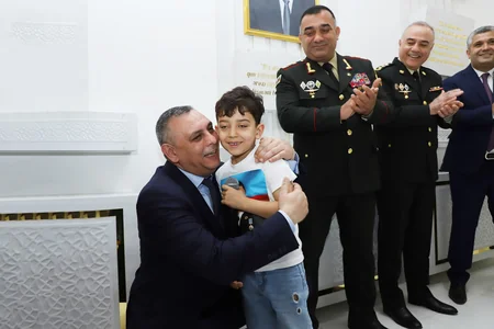 Dövlət Xidməti şəhid övladları üçün bayram təşkil edib