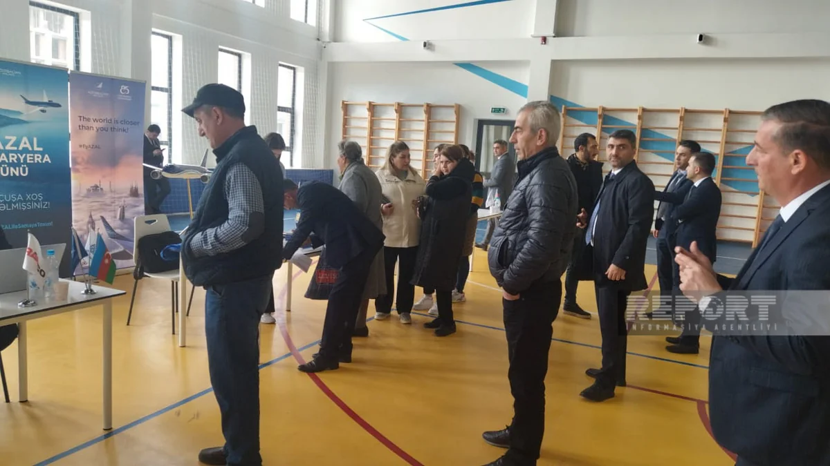 В городе Физули впервые проводится ярмарка труда