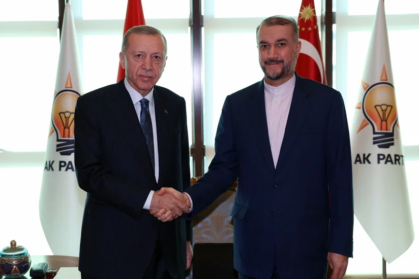 Ərdoğan İran XİN başçısını qəbul edib