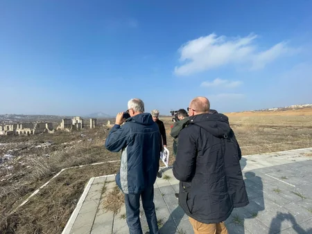 Ukrainian journalists visit Azerbaijan’s Fuzuli liberated from occupation
