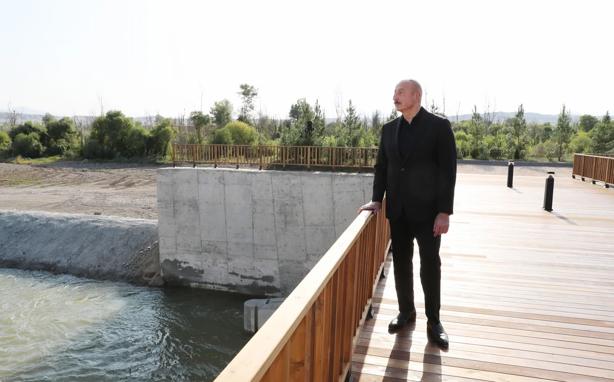 İlham Əliyev və Mehriban Əliyeva Zəngilan rayonunda olublar