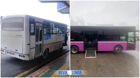 Bakıda daha bir marşrut xəttinə iritutumlu avtobuslar istifadəyə verilib