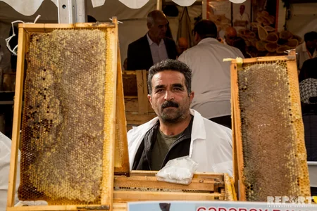 Bakıda bal yarmarkasının açılışı olub - FOTOREPORTAJ - VİDEO
