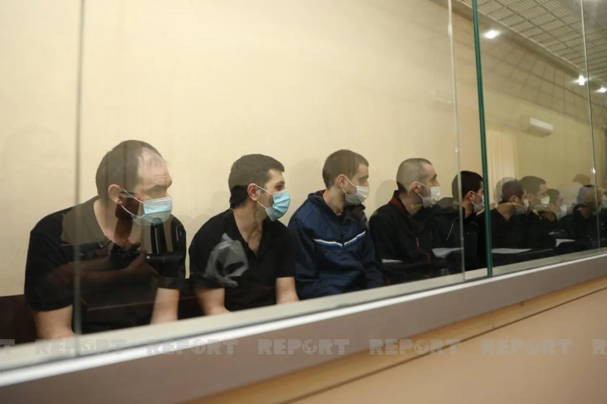 Trial of 14 members of Armenian terrorists who committed terrorist acts in Azerbaijan held