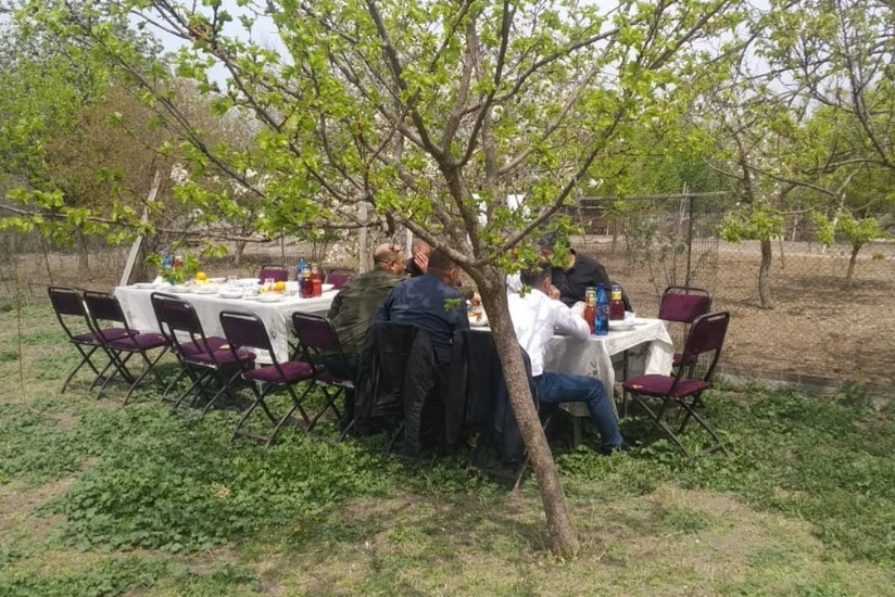 Yevlaxda toy keçirənlər cərimələndi - FOTO