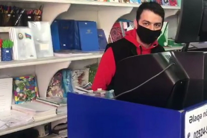 Cəlilabadda koronavirus xəstəsi işlədiyi mağazada saxlanıldı