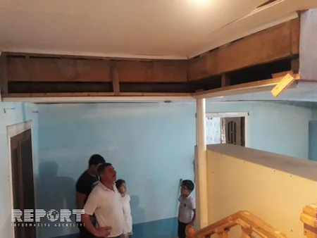Qubada yaşayış evini ilanlar basıb - FOTO - VİDEO - YENİLƏNİB
