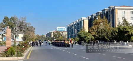 Naxçıvanda hərbi yürüş keçirilib - YENİLƏNİB
