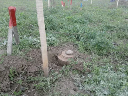 Cocuq Mərcanlıda tank əleyhinə mina aşkar edilib