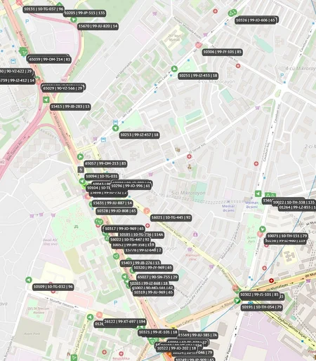 BNA: Bir sıra marşrut xətləri üzrə avtobusların hərəkətində ləngimə var