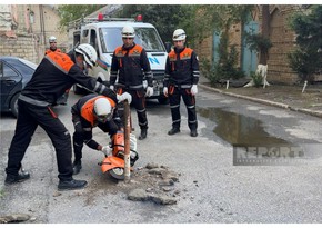 Sumqayıtda bəzi yaşayış binalarının qarşısında qanunsuz quraşdırılmış maneələr sökülüb