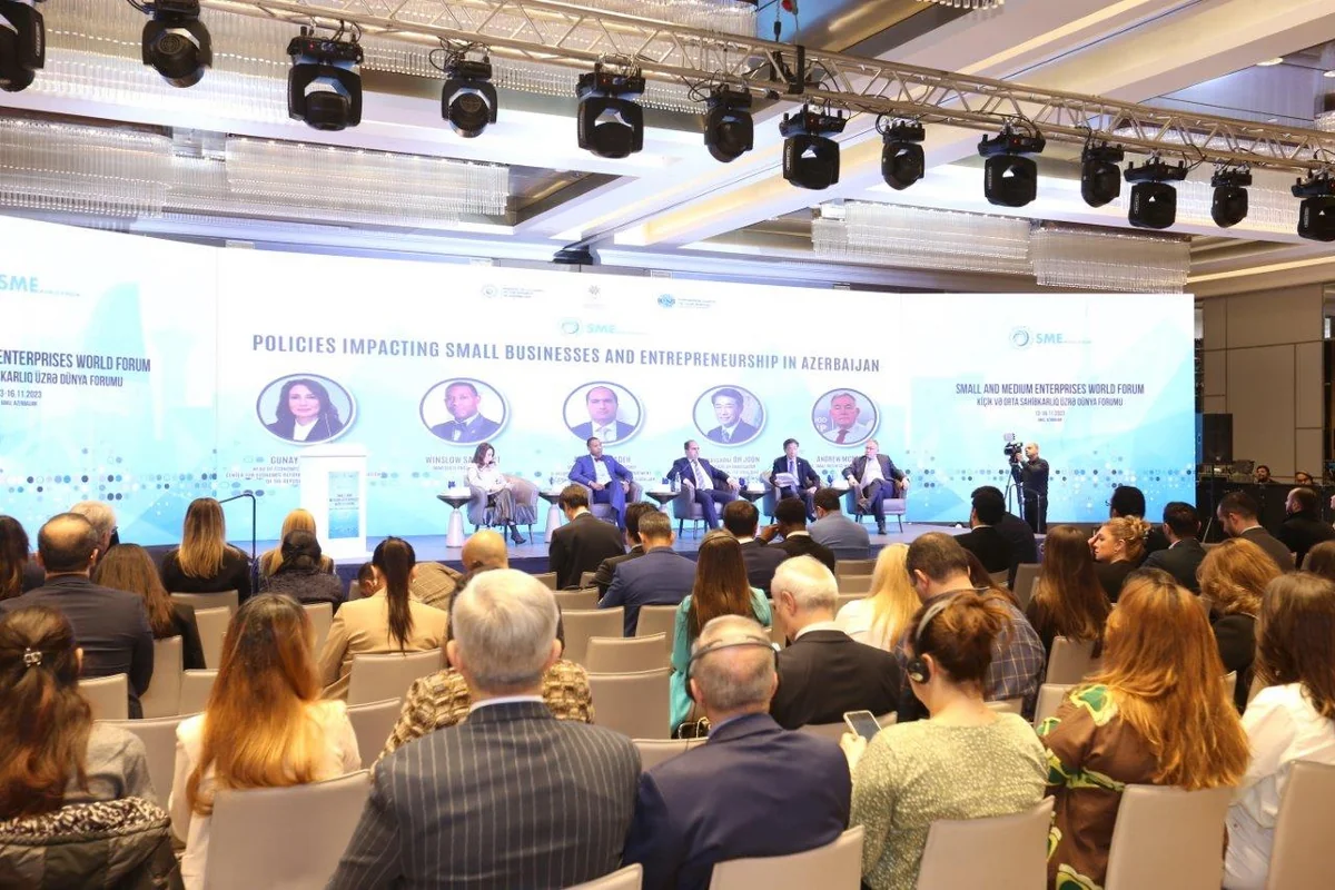 Bakıda Kiçik və Orta Sahibkarlıq üzrə Dünya Forumu keçirilib