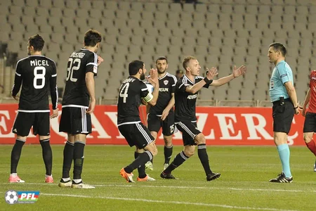 Qarabağ - Qəbələ oyununda qapılara qol vurulmayıb - VİDEO
